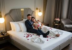 سرویس خواب دو نفره چوبی